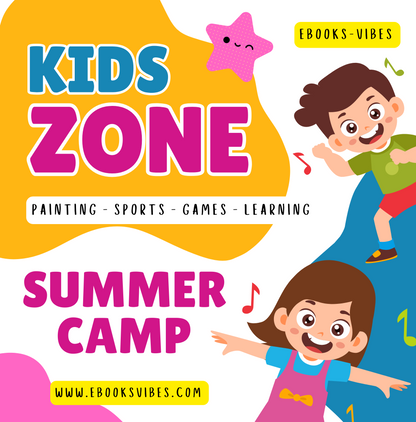 Keep Your Kids Busy This Summer! Printable "Summer Camp" PDF BOOK