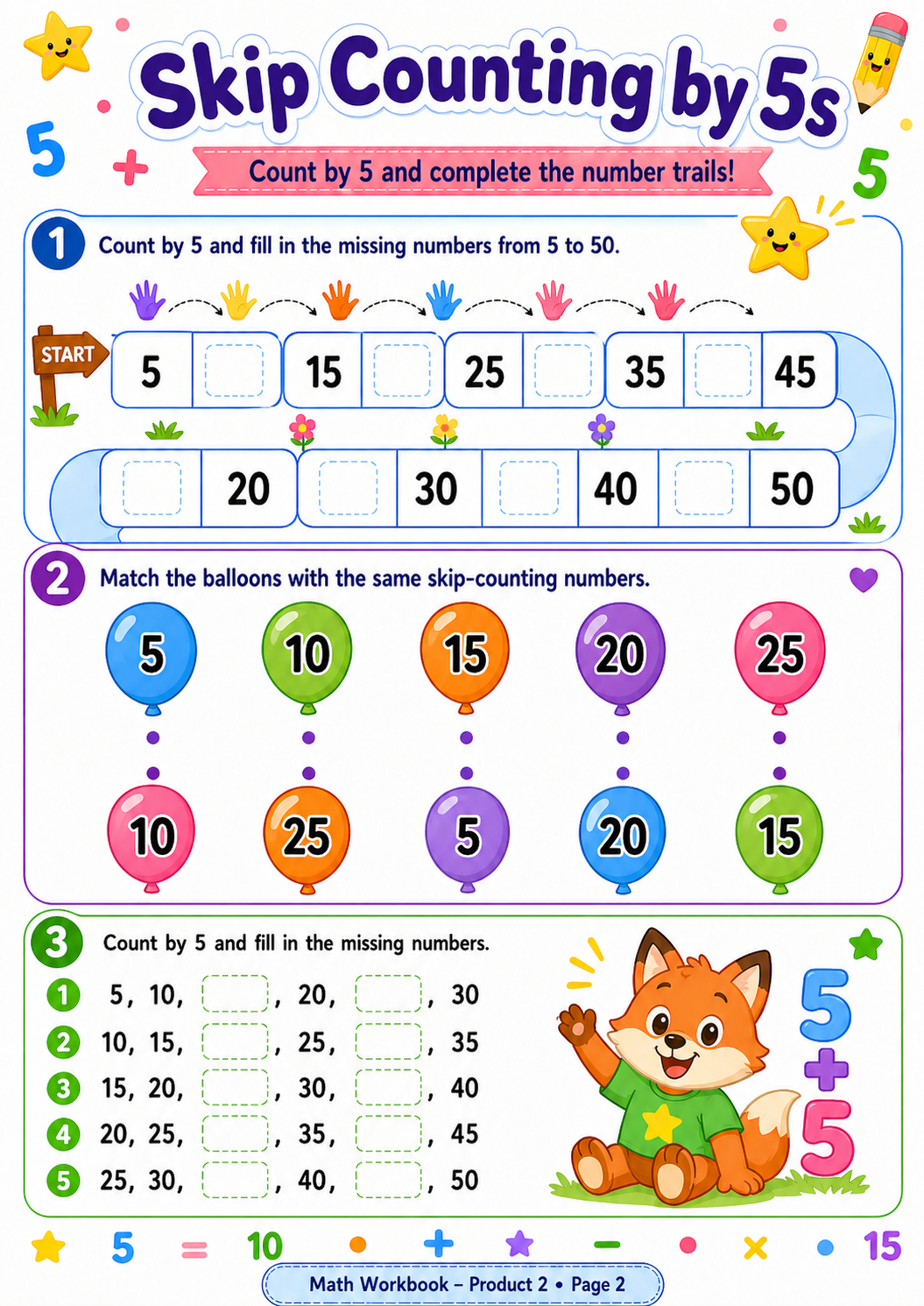 Ultimate Kids Learning Bundle – 350+ Printable Activity Pages