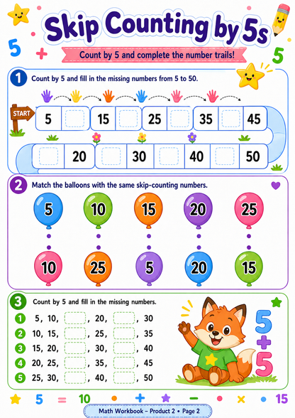 Ultimate Kids Learning Bundle – 350+ Printable Activity Pages